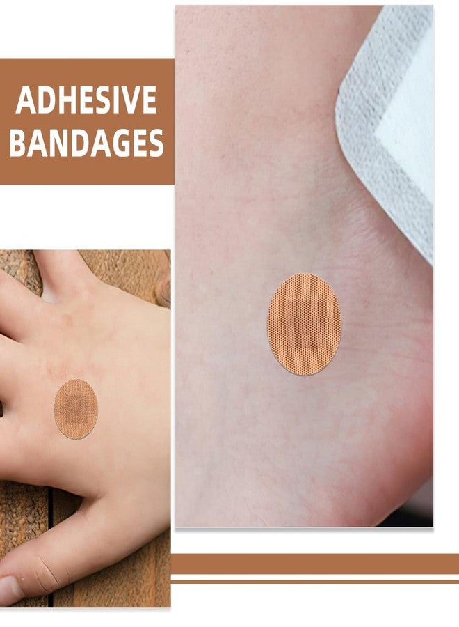 MHFOOU 100PCS Small Round Bandages for Face, 4 Sizes Spot Bandages, Circle Bandaids for Wound Care and Hide Skin Spots Ideal for Small Incisions - Image 2